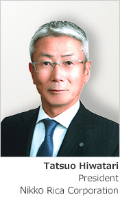 Tasuo Hiwatari President Nikko Rika Corporation